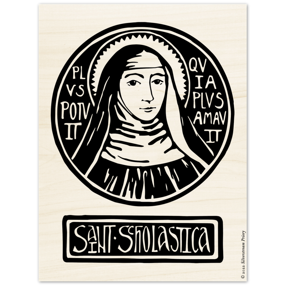 Saint Scholastica: a model of prayer and charity