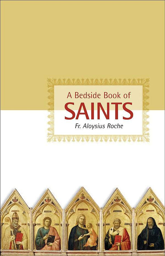 Book Sophia Institute Press A Bedside Book of Saints (Roche)