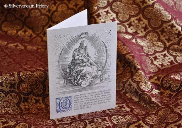 Greeting Card The Cenacle Press at Silverstream Priory Albrecht Durer Christmas Card