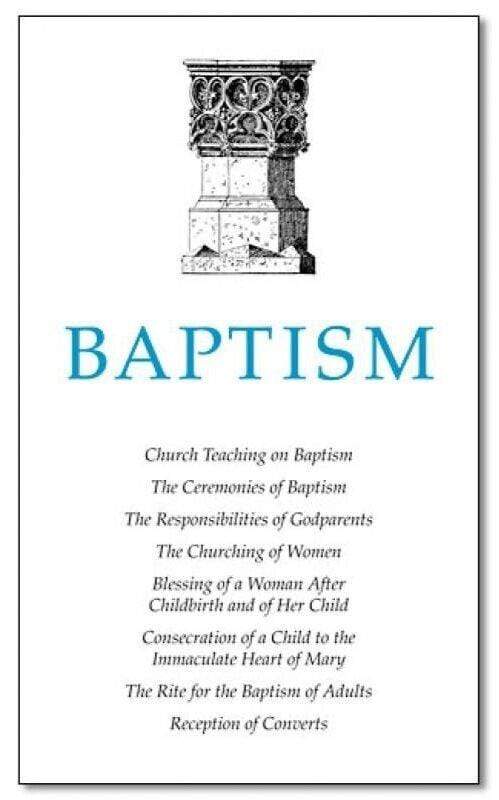 Book Angelus Press Baptism CL-3