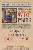 Book Arouca Press Beatus Vir: Denis the Carthusian's on the Psalms - Vol. 1