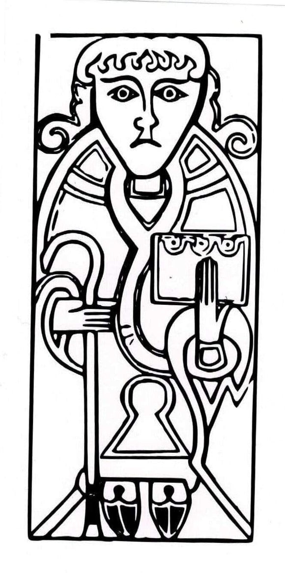 Decal The Cenacle Press at Silverstream Priory Celtic Apostle Decal