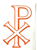 Decal The Cenacle Press at Silverstream Priory Chi-Rho Decal