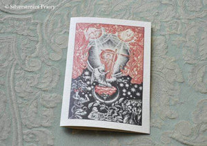 Greeting Card The Cenacle Press at Silverstream Priory Christ, King of the Universe Christmas Card
