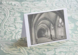 Greeting Card The Cenacle Press at Silverstream Priory Cloisters of Vyšší Brod Abbey Card