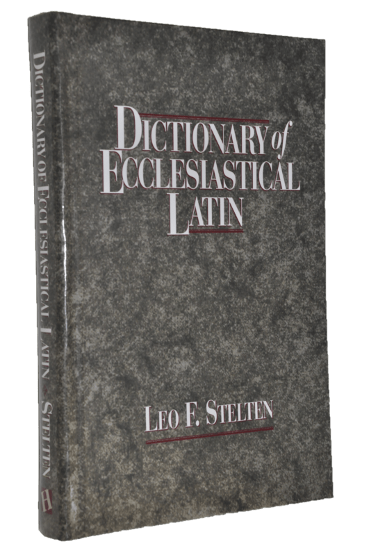 Book Hendrickson Publishers Dictionary of Ecclesiastical Latin SQ3502618