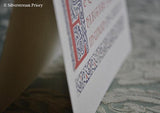 Greeting Card The Cenacle Press at Silverstream Priory Ecce Quam Bonum Greeting Card