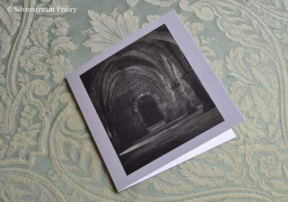 Greeting Card The Cenacle Press at Silverstream Priory Fontenay Abbey Card