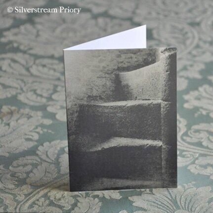 Greeting Card The Cenacle Press at Silverstream Priory Gothic Stairs Card