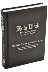 Book NTG Holy Week - The Complete Offices in Latin and English SQ5082565