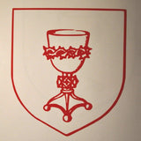 Decal The Cenacle Press at Silverstream Priory Medieval Chalice Decal