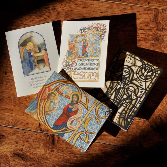 Greeting Card The Cenacle Press at Silverstream Priory Pack of 20 Assorted Christmas Cards
