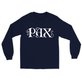 Print Material The Cenacle Press at Silverstream Priory Navy / S PAX Classic Unisex Longsleeve T-shirt 93139d5f-8265-4a55-8d2d-bbadcd5618b1