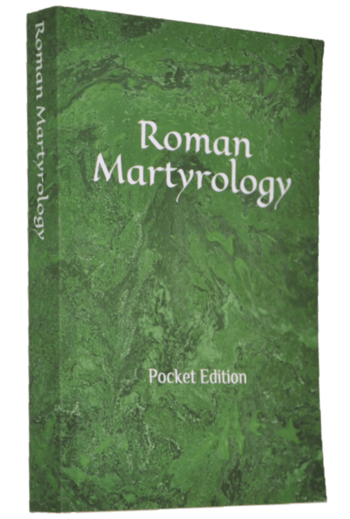 Book Os Justi Press Roman Martyrology