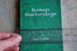Book Os Justi Press Roman Martyrology