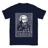 Print Material Gelato Navy / S Saint Benedict T-shirt (Unisex) bc5e332f-3b0a-4688-b944-fd5b2081e87a