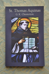 Book Angelico Press St. Thomas Aquinas (Chesterton) DS-3-T