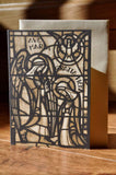 Greeting Card The Cenacle Press at Silverstream Priory Stained-Glass Annunciation Christmas Card