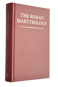 Book Angelus Press The Roman Martyrology (Hardcover) CL-2
